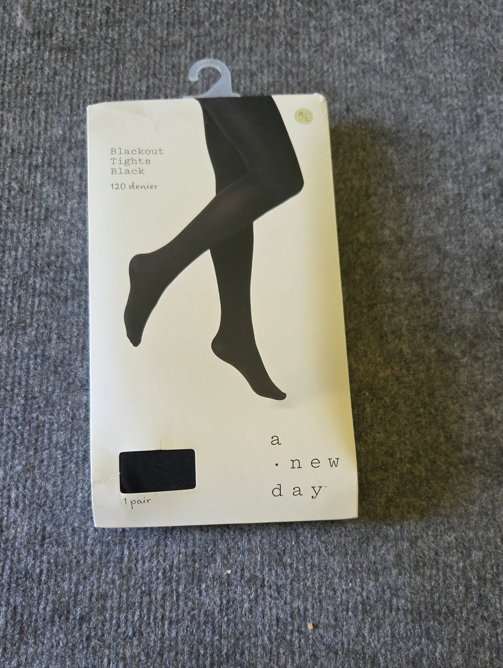 a new day Black Blackout Tights - 120 Denier M/L